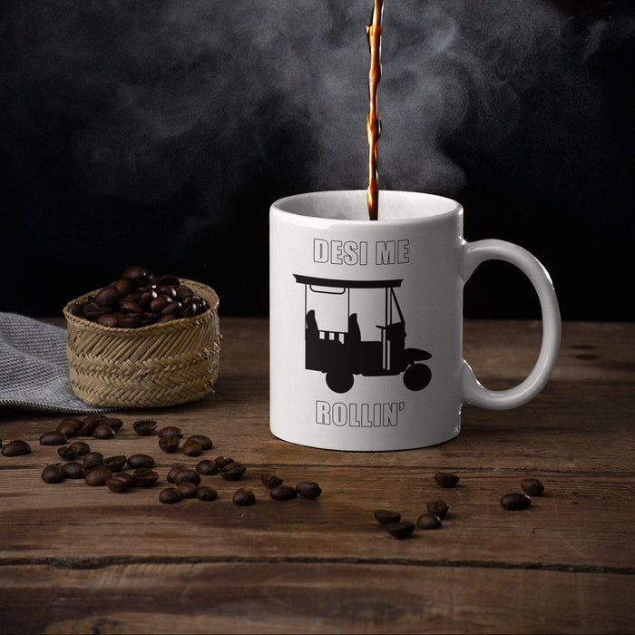 Desi Me Rollin' Mug (Double-Sided Print)