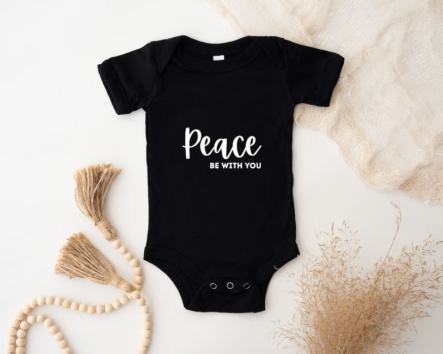 Peace Be With You Onesie