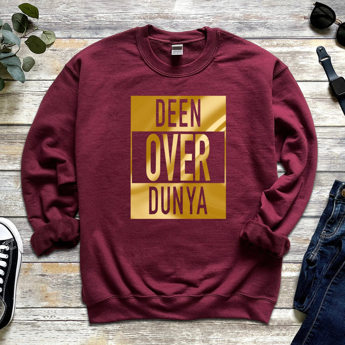 GOLD Deen Over Dunya Sweatshirt