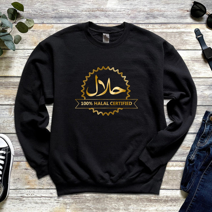 GOLD 100% Halal Certified Sweatshirt