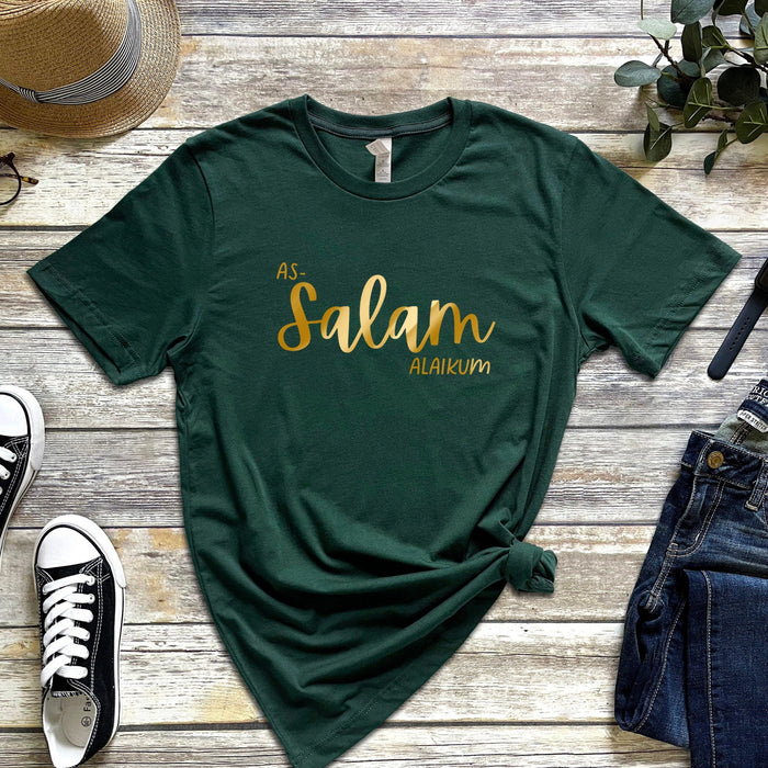 GOLD Assalamalaikum T-Shirt