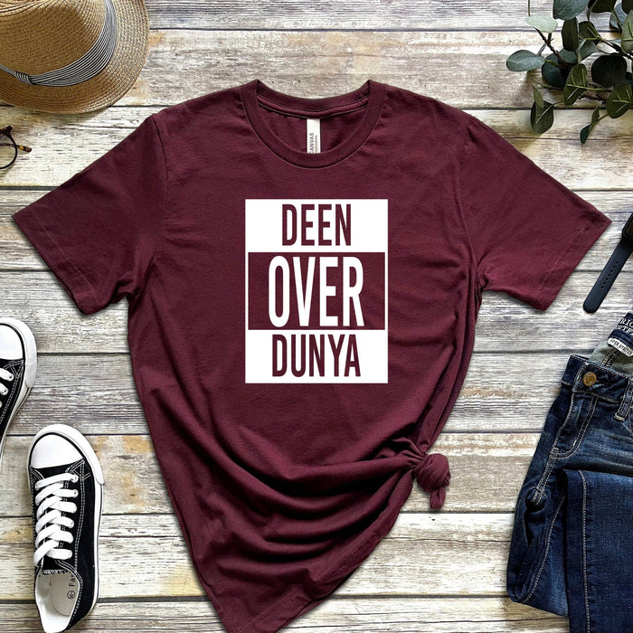 Deen Over Dunya T-Shirt