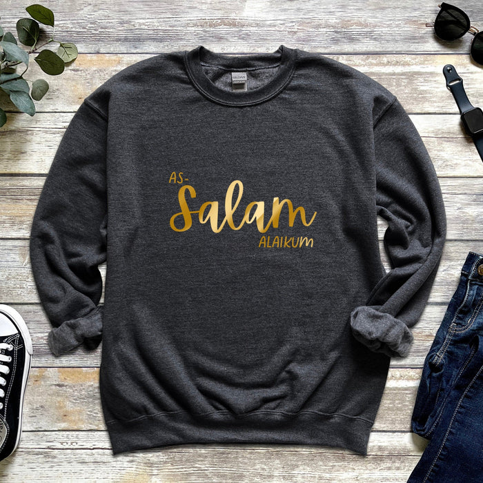 GOLD Assalamalaikum Sweatshirt