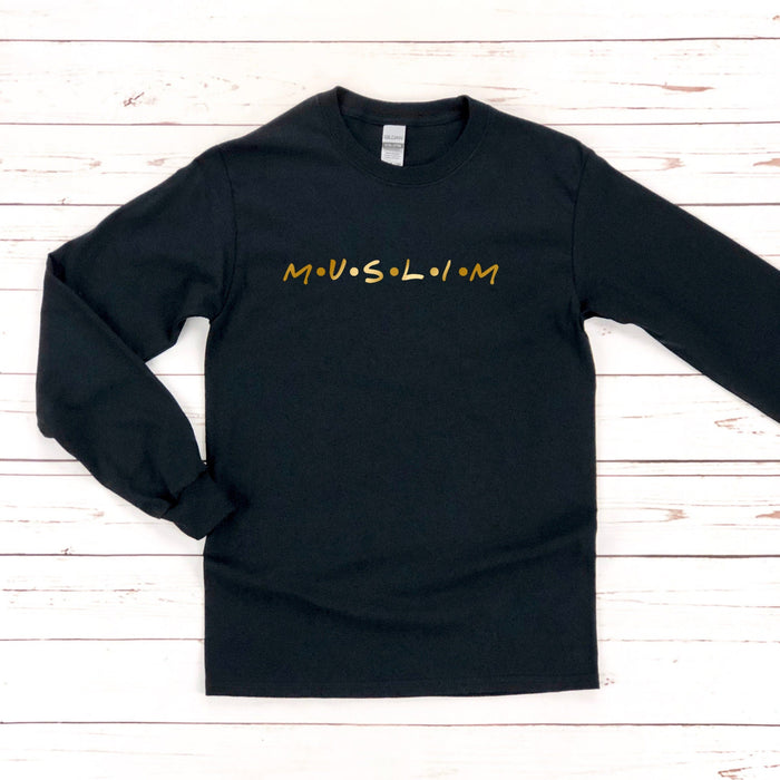 GOLD Muslim Long Sleeve Shirt