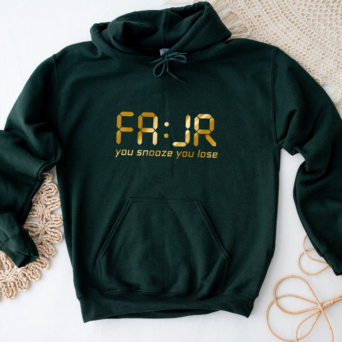 GOLD Fajr You Snooze You Lose Hoodie