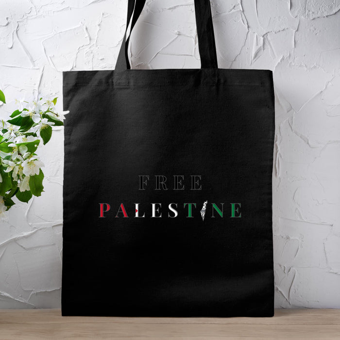 Free Palestine Tote Bag