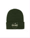 614MRC Knit Beanie in Olive - front