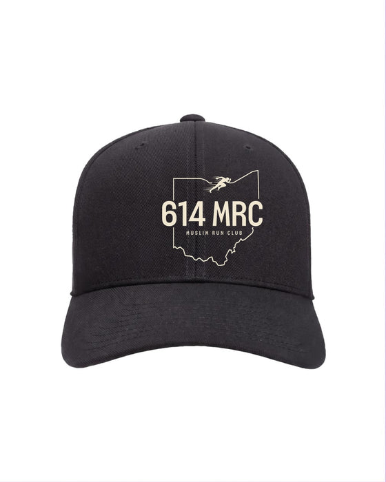 614MRC Performance Cap in Black - front