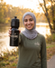 614MRC Sports Squeeze Bottle worn by a 614 MRC member in Columbus