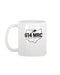 614MRC Ceramic Mug in White - front