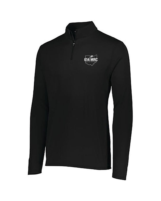 614MRC Quarter Zip Pullover in Black