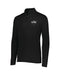 614MRC Quarter Zip Pullover in Black