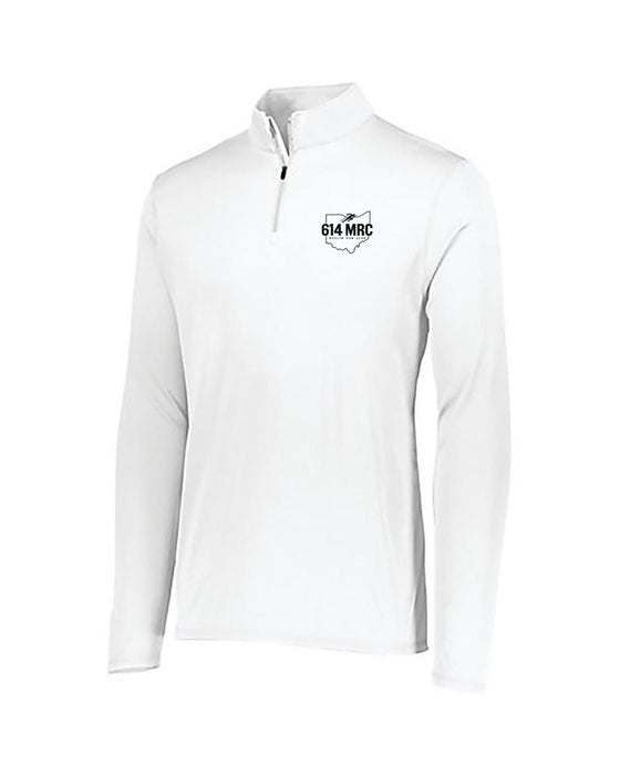 614MRC Quarter Zip Pullover in White