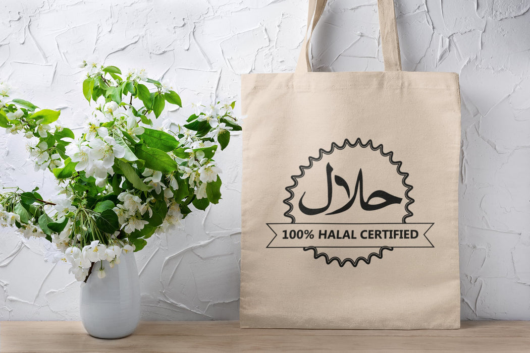 100% Halal Certified Tote Bag
