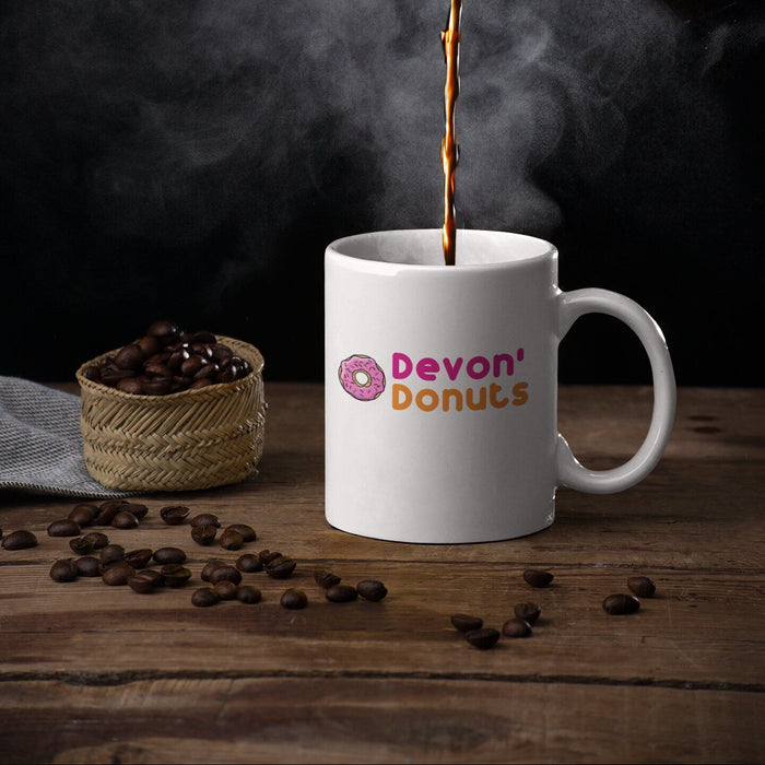 Devon Donuts Mug (Double-Sided Print)