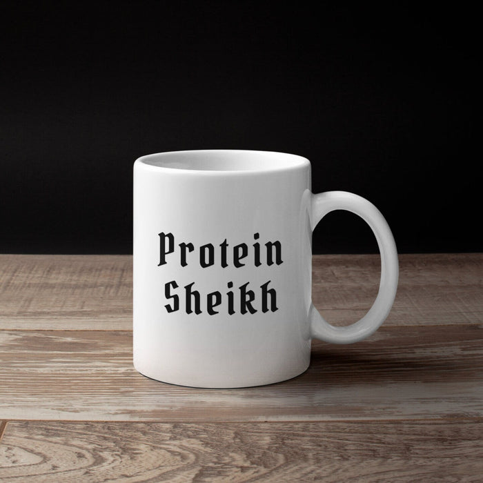 Protein Sheikh Mug (Double-Sided Print)