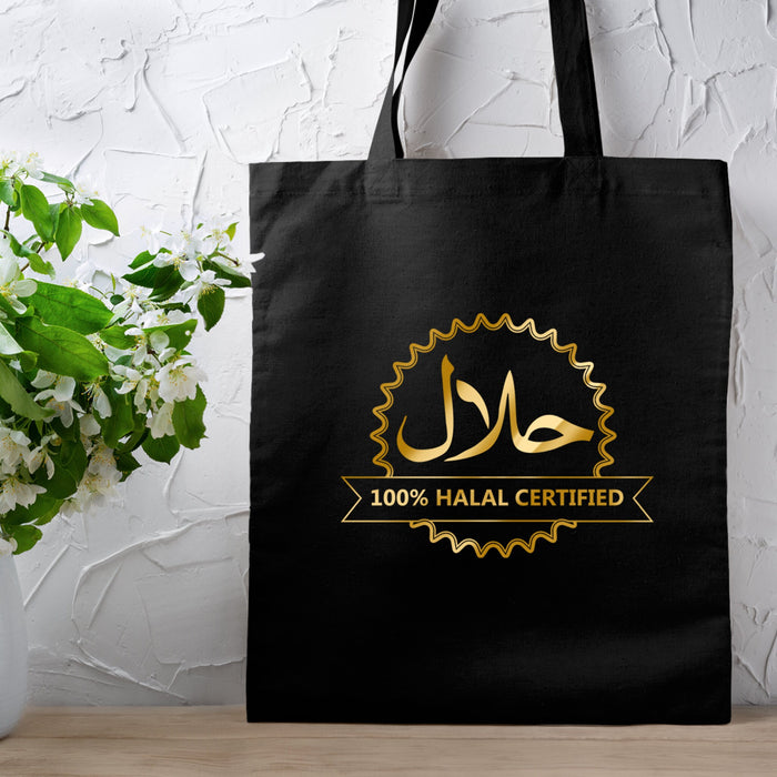 GOLD 100% Halal Certified Tote Bag