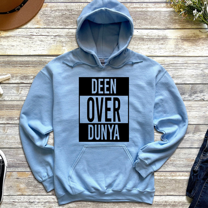 Deen Over Dunya Hoodie