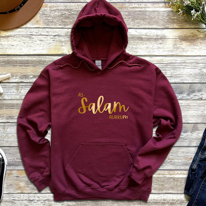 GOLD Assalamalaikum Hoodie