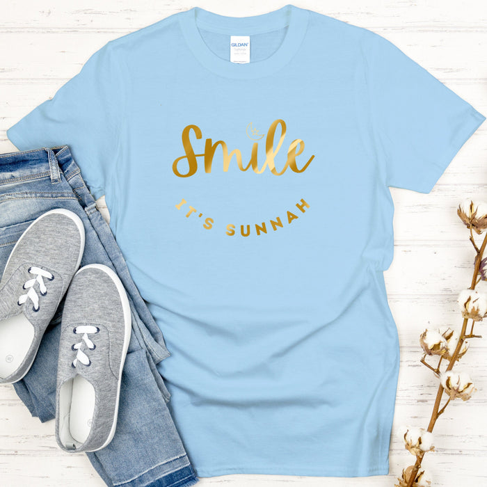 GOLD Smile It's Sunnah T-Shirt