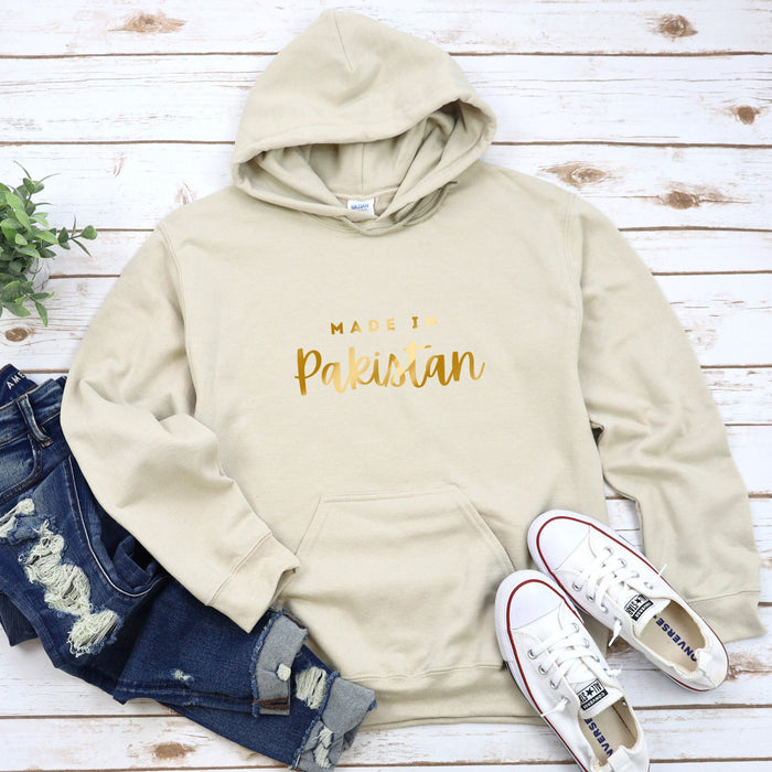 GOLD Customizable "Made in [COUNTRY]" Hoodie