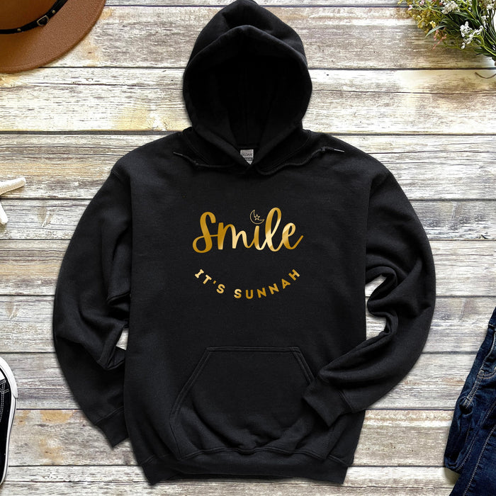 GOLD Smile It's Sunnah Hoodie