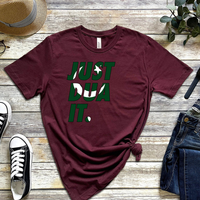 Just Dua It Pakistan Flag T-Shirt