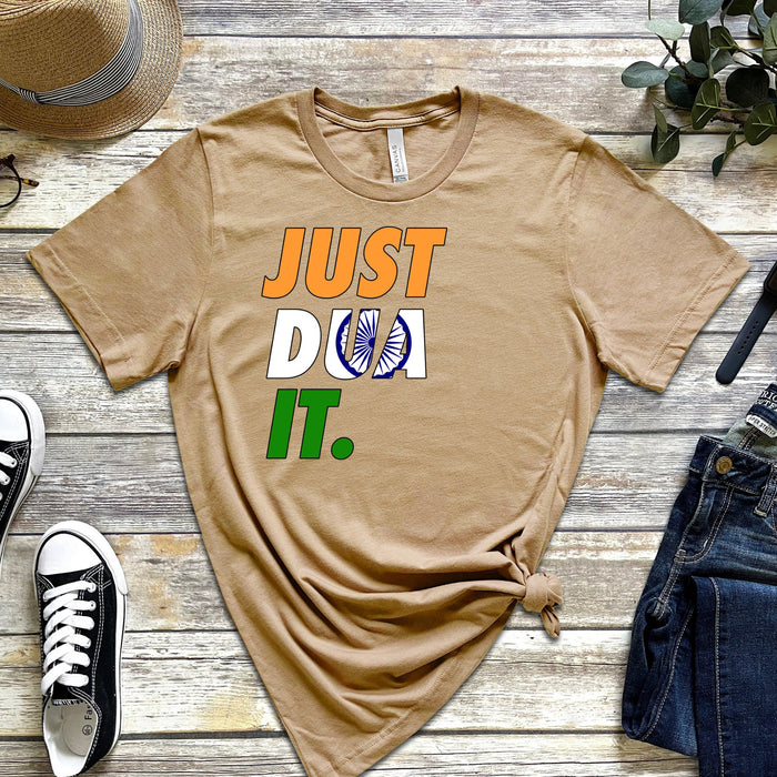 Just Dua It India Flag T-Shirt