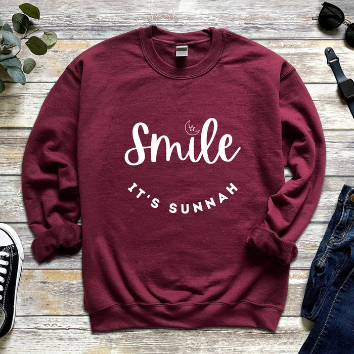Smile It's Sunnah Sweatshirt