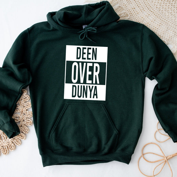 Deen Over Dunya Hoodie