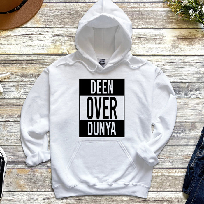 Deen Over Dunya Hoodie