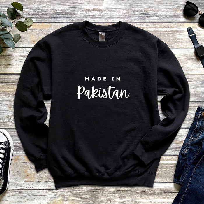 Customizable "Made in [INSERT COUNTRY]" Sweatshirt