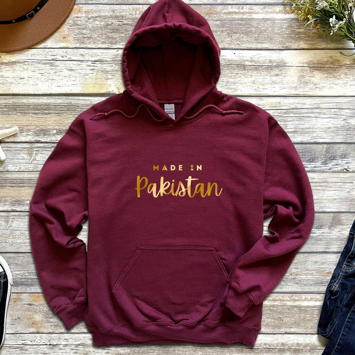 GOLD Customizable "Made in [COUNTRY]" Hoodie
