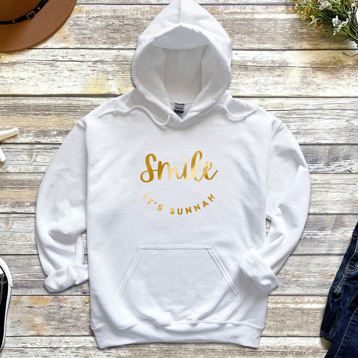 GOLD Smile It's Sunnah Hoodie