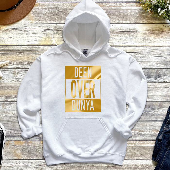 GOLD Deen Over Dunya Hoodie