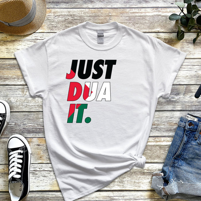 Just Dua It Palestine Flag T-Shirt
