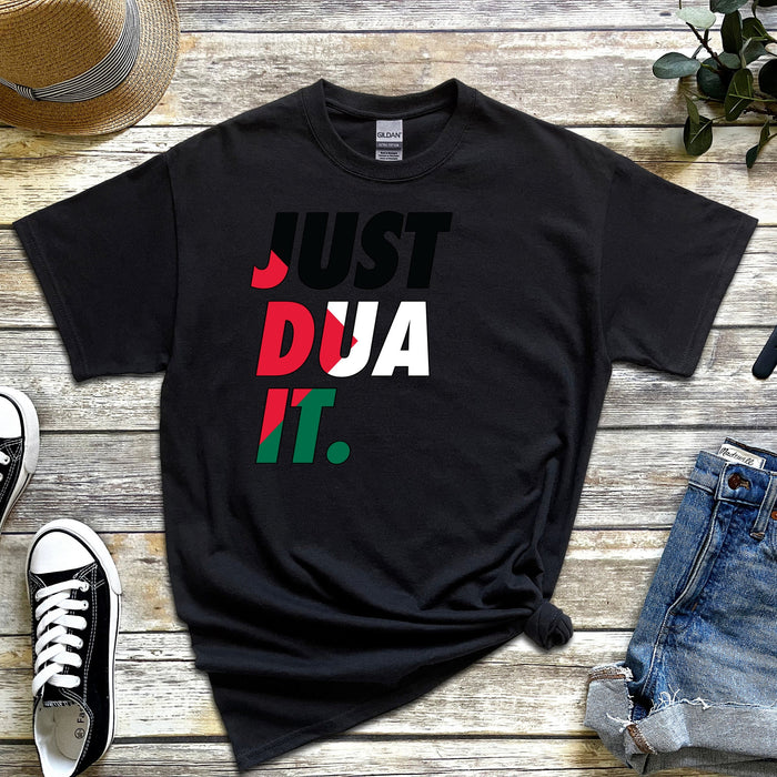 Just Dua It Palestine Flag T-Shirt