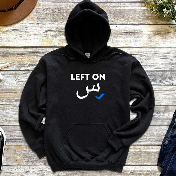 Left on س ("Seen") Hoodie